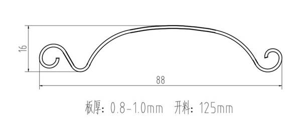 门快门卷成型机